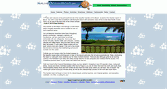 Desktop Screenshot of kauaioceanfront.net